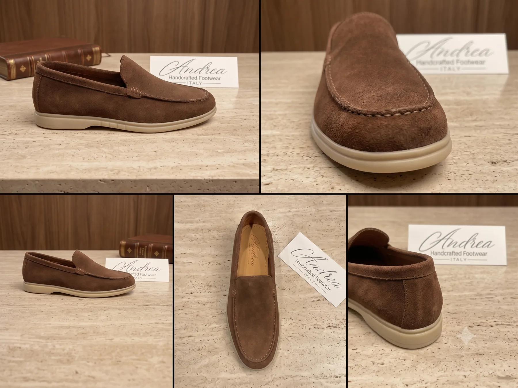 Andrea · Le mocassin — Cognac