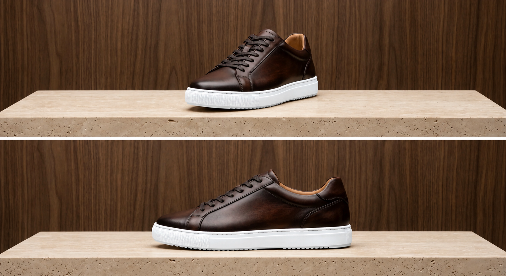 Andrea · Le sneaker — Brun
