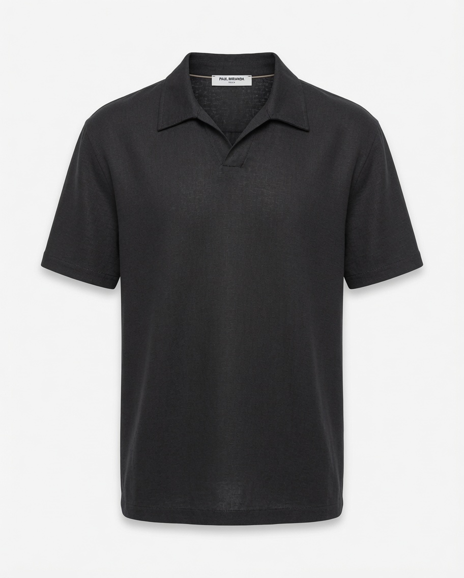Paul Miranda · Polo en Lin Noir